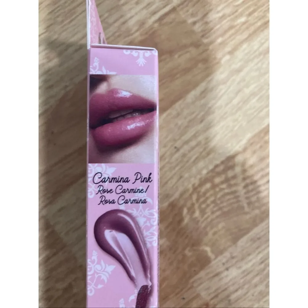 Ioni Lip Plumper Gloss New Sealed High Shine Hydrating Plumping Lip Gloss Carmin